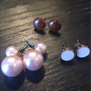 Trio of Forever 21 Earrings